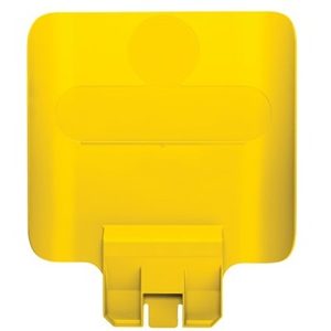 Inserto color Amarillo para Anuncio de Reciclaje en Contenedores "Slim Jim" Inserto color Amarillo para Anuncio de Reciclaje en Contenedores "Slim Jim"