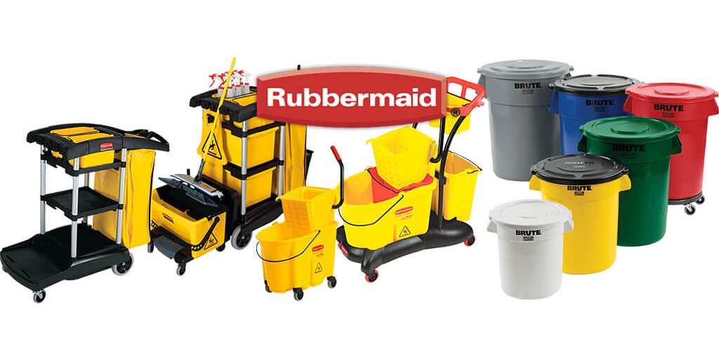 Productos Rubbermaid todo lo que necesita para la limpieza de su empresa
