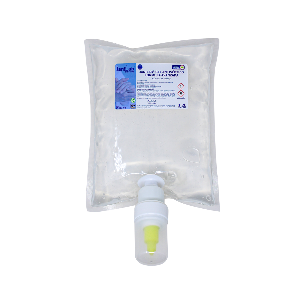 Distribuidores de JANILAB® GEL ANTISEPTICO FORMULA AVANZADA - CAJA