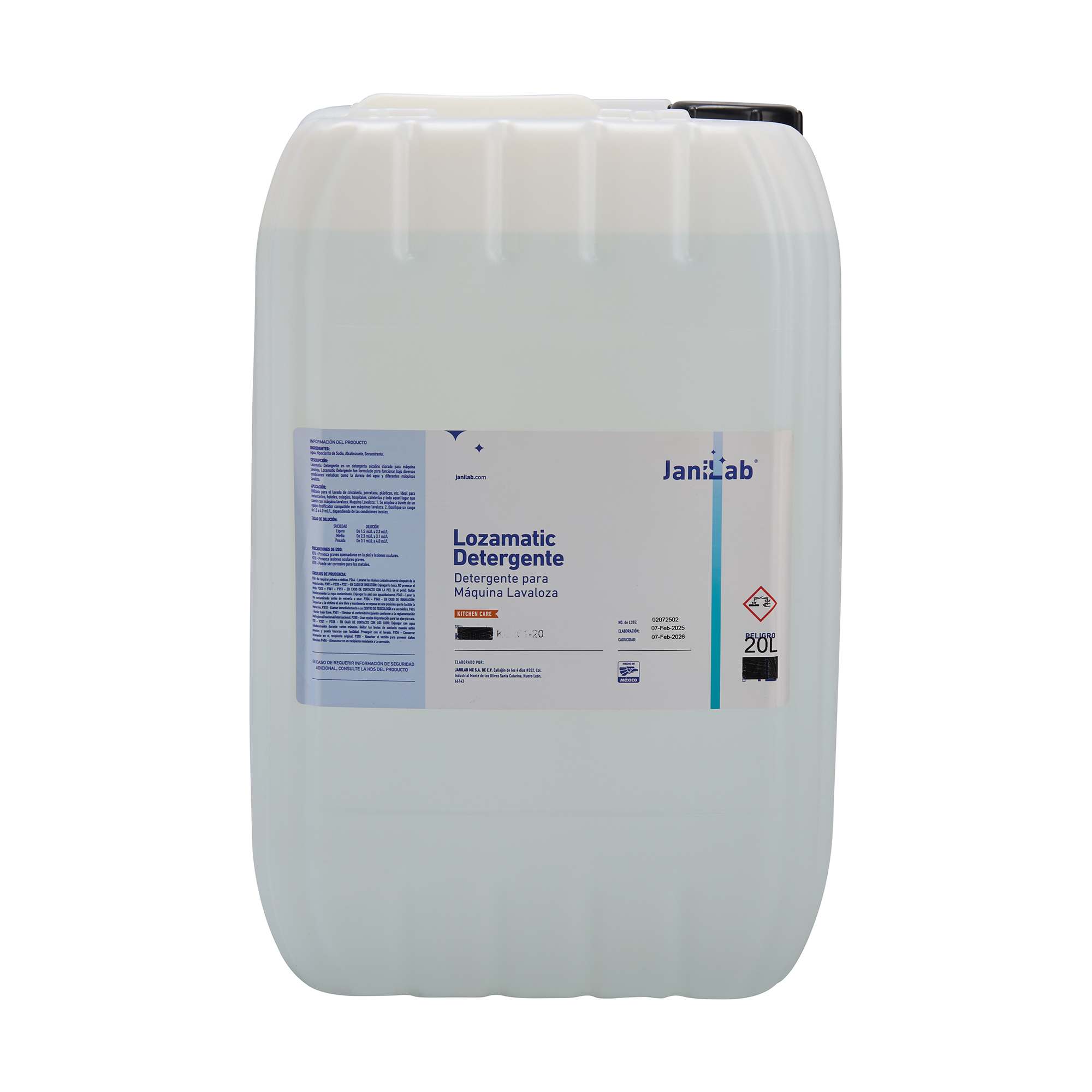 LOZAMATIC DETERGENTE By JaniLab® LOZAMATIC DETERGENTE By JaniLab®