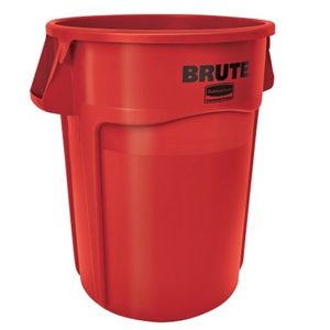Contenedor de la Linea "BRUTE", Rojo, 166.5 L.