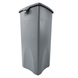 Contenedor Cuadrado "Untouchable", Gris, 87.1 L. Contenedor Cuadrado "Untouchable", Gris, 87.1 L.